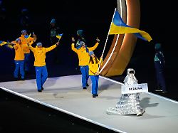 "Jedes Recht, Hass zu fühlen": Russin führte ukrainische Delegation bei Olympia-Eröffnungsfeier