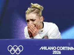 Nächste Eiskunstlauf-Drama: Schillernder US-Superstar bricht noch auf Olympia-Eis in Tränen aus