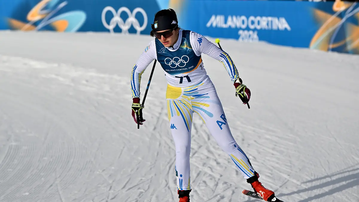 February-10-2026-Tesero-Italy-Tersero-Italy-February-10th-2026-Nahiara-Diaz-Gonzalez-of-Argentina-in-action-during-the-Cross-Country-Womens-Sprint-Classic-Qualification-competition-of-the-Olympic-Winter-Games-2026-in-Tesero-Italy
