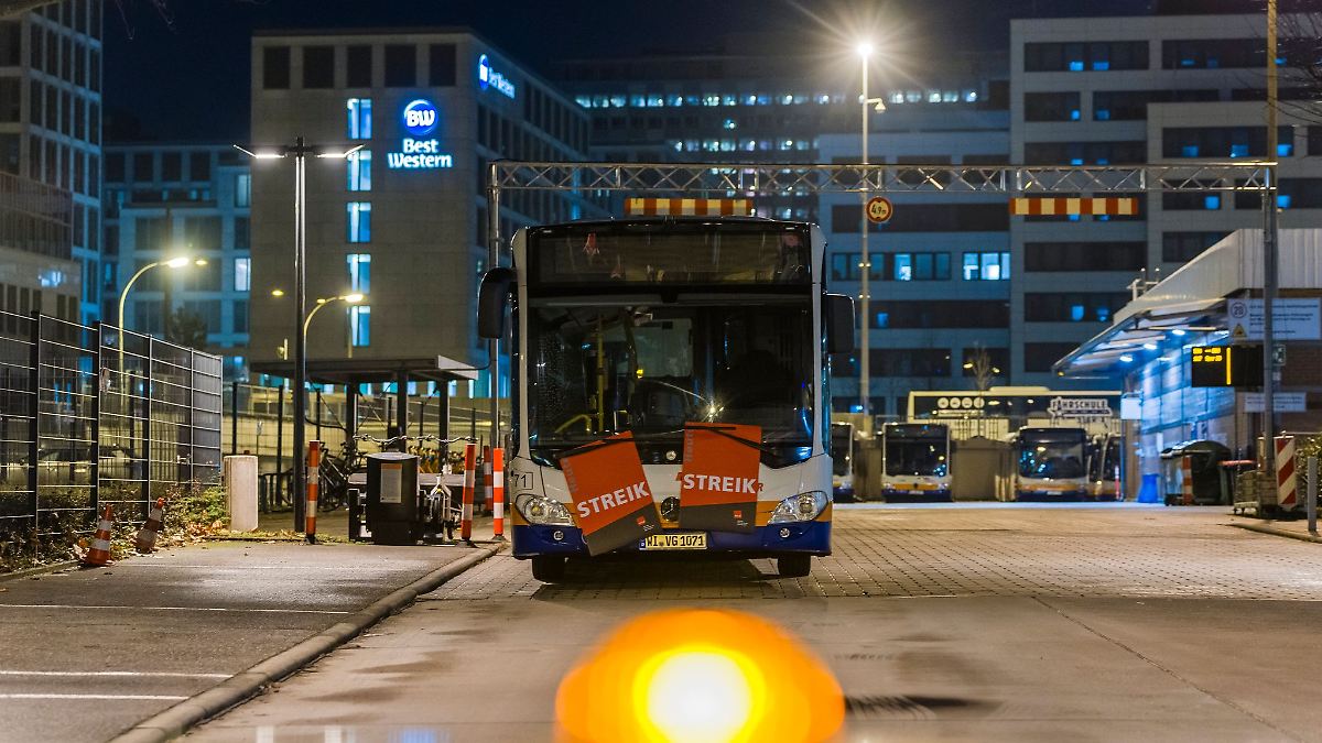 Warnstreik am Freitag im Wiesbadener Nahverkehr