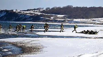 KIEL-GERMANY-FEBRUARY-18-NATO-s-largest-exercise-this-year-AeuSteadfast-Dart-2026-Aeu-is-underway-at-the-Putlos-training-and-exercise-area-near-the-city-of-Kiel-Germany-on-February-18-2026