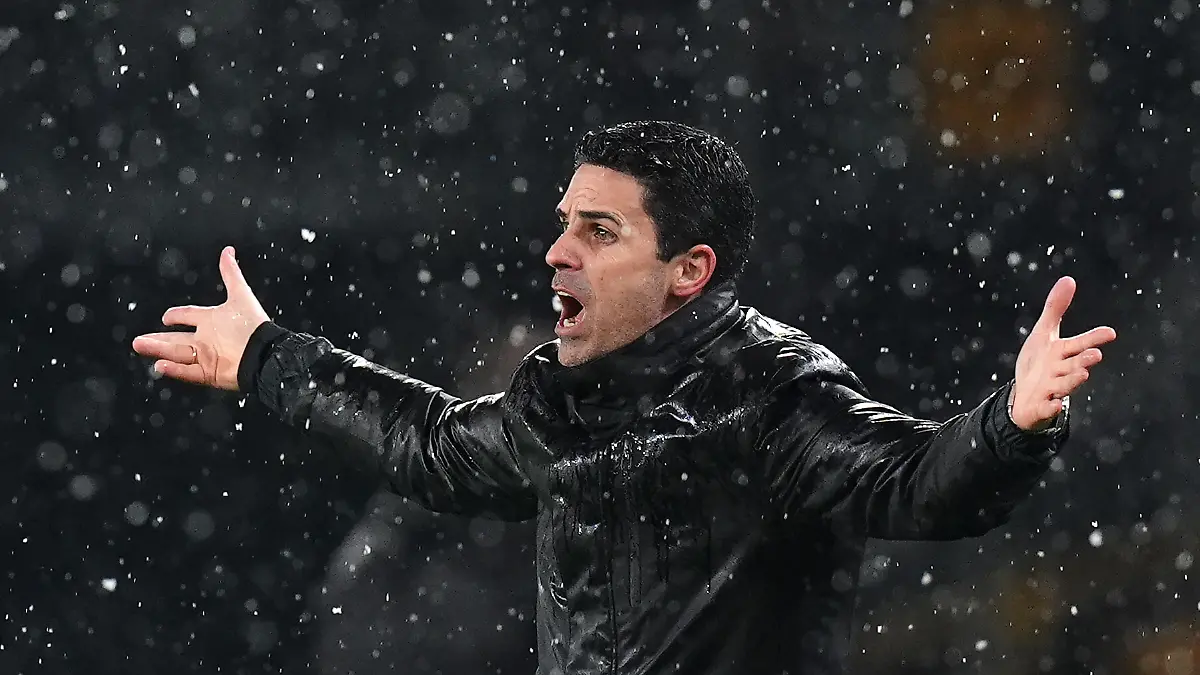 Wolverhampton-Wanderers-v-Arsenal-Premier-League-Molineux-Arsenal-manager-Mikel-Arteta-reacts-on-the-touchline-during-the-Premier-League-match-at-Molineux-Wolverhampton-Picture-date-Wednesday-February-18-2026-Photo-credit-should-read-Jacob-King-PA-Wire-RESTRICTIONS-EDITORIAL-USE-ONLY-No-use-with-unauthorised-audio-video-data-fixture-lists-club-league-logos-or-live-services-Online-in-match-use-limited-to-120-images-no-video-emulation-No-use-in-betting-games-or-single-club-league-player-publications
