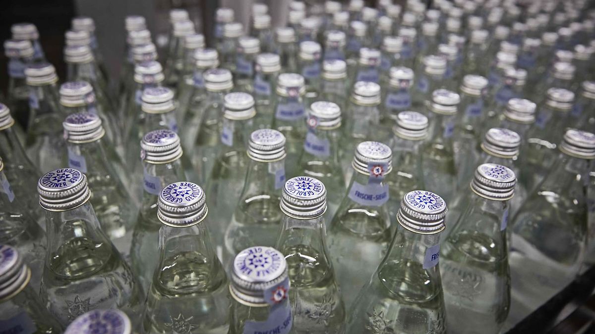 Wasser mit Geschmack kurbelt Geschäft bei Gerolsteiner an