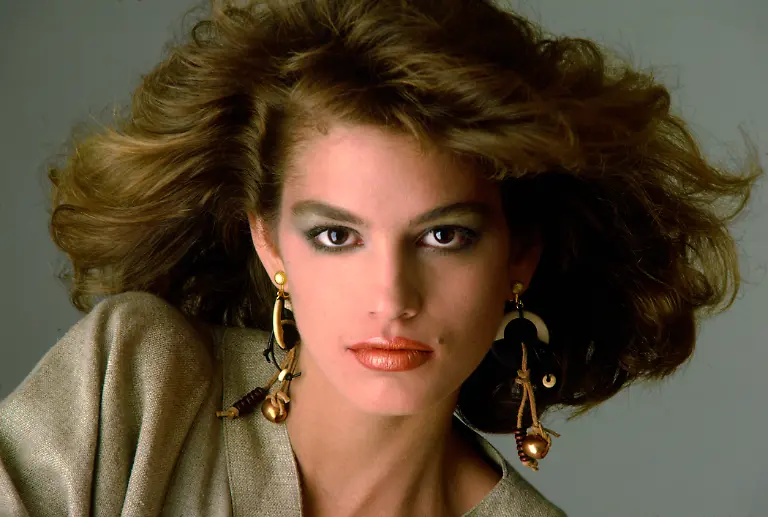 English-fashion-model-Cindy-Crawford-in-January-1981