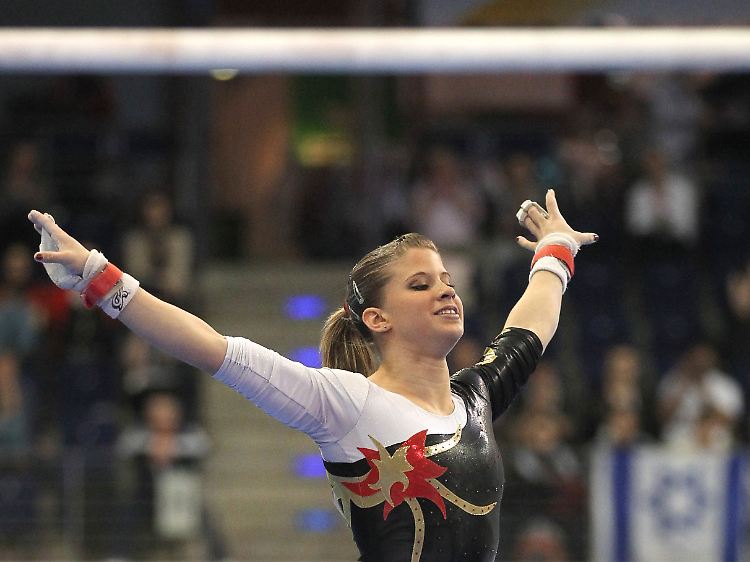Die 17-jährige Elisabeth Seitz turnte sich in die Finals im Mehrkampf, Sprung und am Stufenbarren.