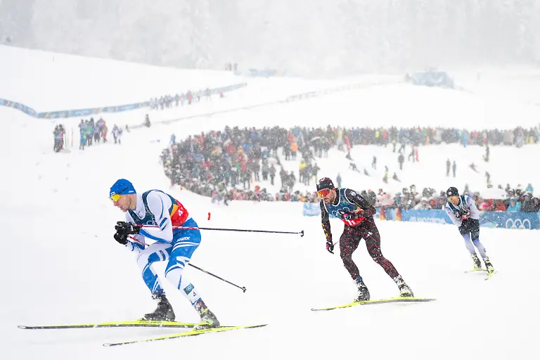 RYDZEK-Johannes-Deutschland-davor-HEROLA-Ilkka-Finnland-ITA-Olympische-Spiele-Milano-Cortina-2026-Olympia-Nordische-Kombination-Teamsprint-2-x-7-5-km-Langlauf-19-02