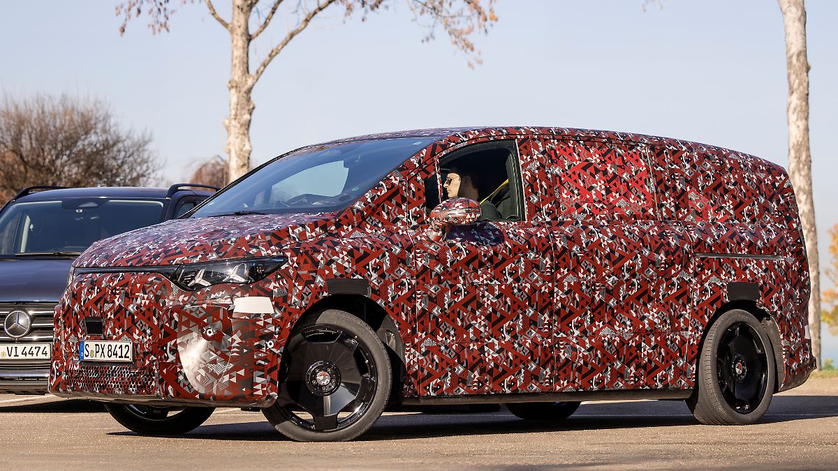 Luxuriös wie eine S-Klasse: Mercedes-V-Klasse-Nachfolger VLE fährt wie ein Kompaktwagen