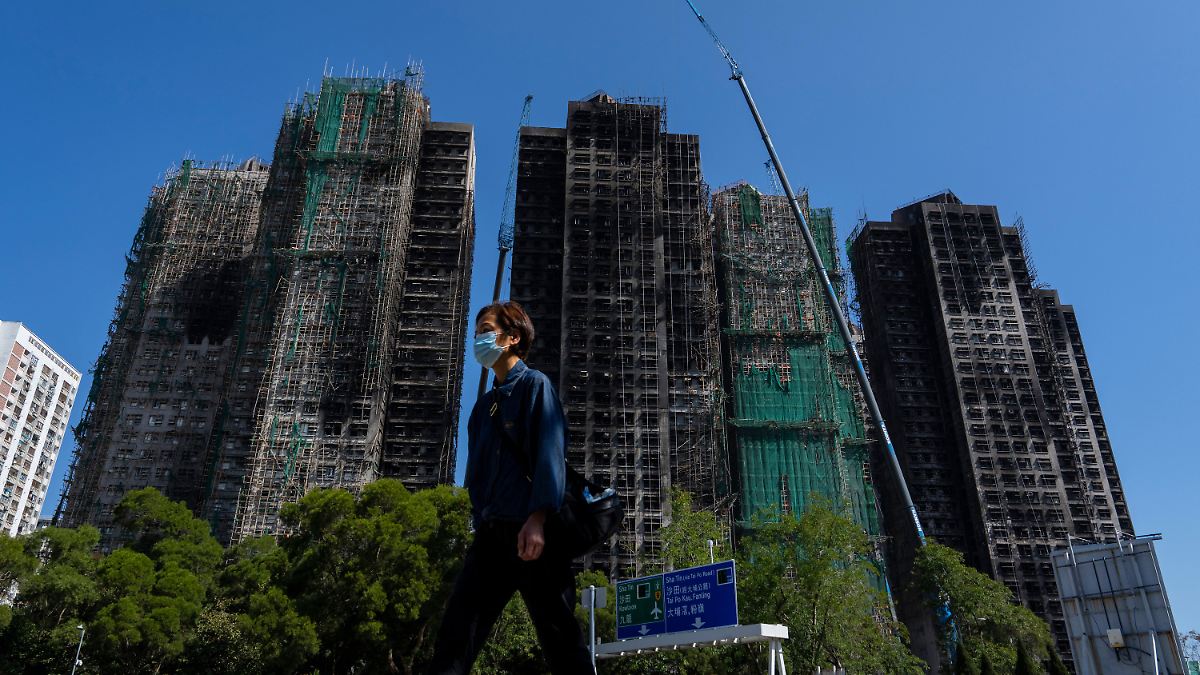 Einzige Option ist Abriss: Hongkong will abgebrannte Wohnungen zurückkaufen