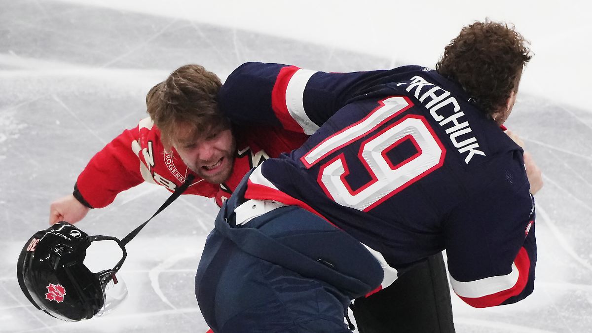 Olympisches Eishockey-Finale: Ein Hassduell, bei dem Trump alles noch viel schlimmer macht