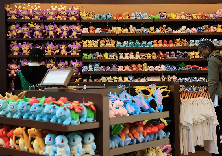 A-photo-shows-the-Pokemon-Lovers-Shop-of-PokePark-Kanto-unveiled-at-a-media-preview-at-Yomiuriland-in-Inagi-City-Tokyo-Japan-on-January-26-2026-PokePark-Kanto-the-first-permanent-outdoor-facility-themed-around-the-popular-Pokemon-video-game-will-open-on-February-5-at-Yomiuriland-Amusement-Park-Inagi-City-Tokyo-and-Kawasaki-City-Kanagawa-Prefecture-It-covers-approximately-2-6-hectares-26-000-square-meters-and-features-areas-that-use-nature-such-as-Pokemon-Forest-where-over-600-Pokemon-live-along-a-500-meter-walking-path