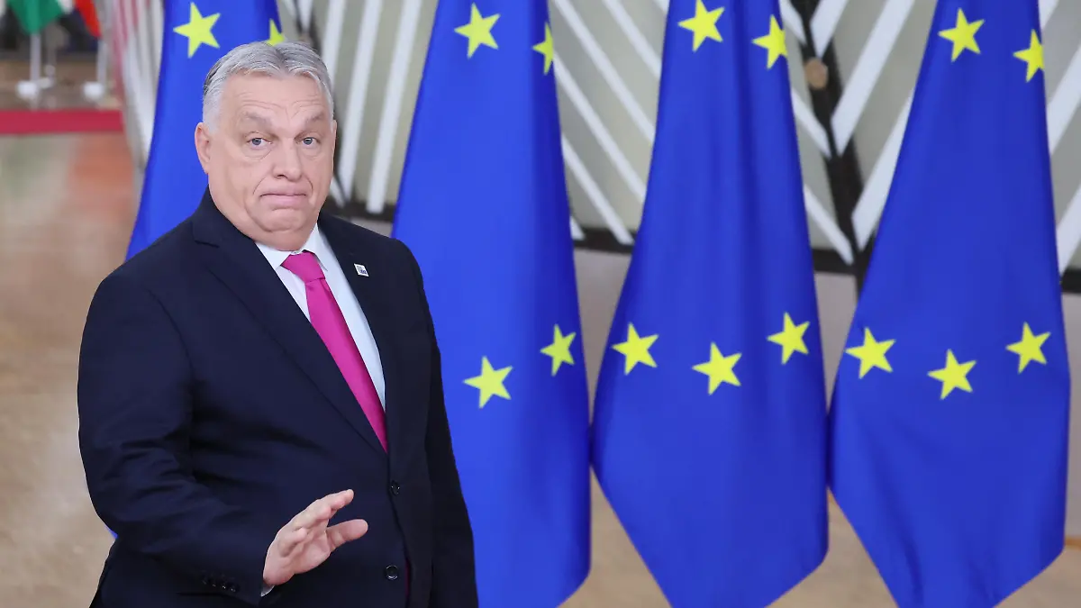 Viktor Orbán bei einem EU-Gipfel in Brüssel