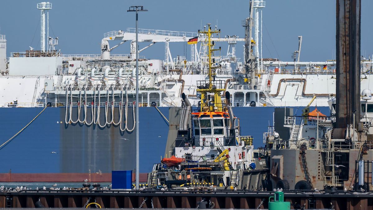 LNG-Terminal auf Rügen liefert erstmals Gas in die Ukraine