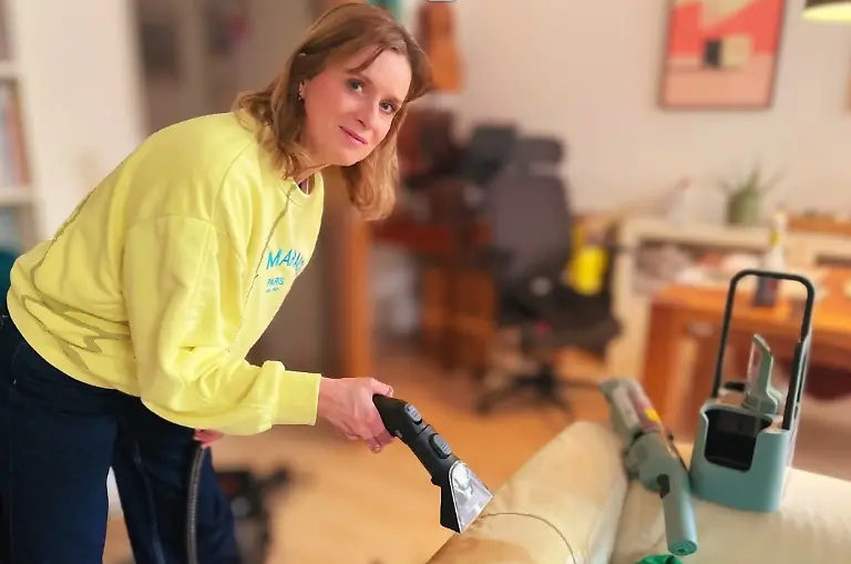 Maren Test Polsterreiniger Kaffeeflecken neu