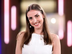 Profitaenzerin Ekaterina Leonova Bei Der WDR Talkshow Koelner Treff Im WDR Studio Koeln Koeln 03 07