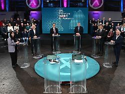 Baden-Württemberg: Kandidaten gehen sich in SWR-"Wahlarena" teils scharf an