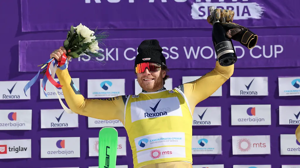 SKI-CROSS-FIS-SX-WC-Kopaonik-KOPAONIK-SERBIA-27-FEB-26-SKI-CROSS-FIS-World-Cup-ladies-men-Image-shows-the-rejoicing-of-Tim-Hronek-GER