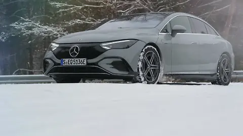 Teaserbild Mercedes EQE
