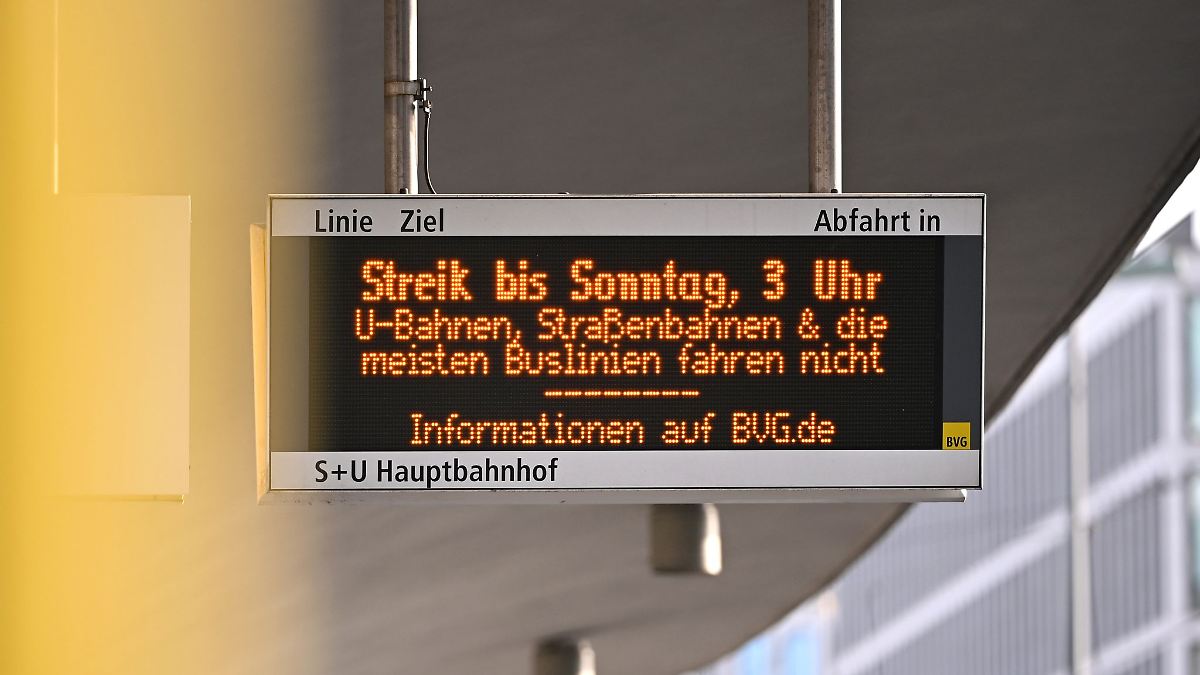 Zweiter Warnstreik-Tag im Nahverkehr