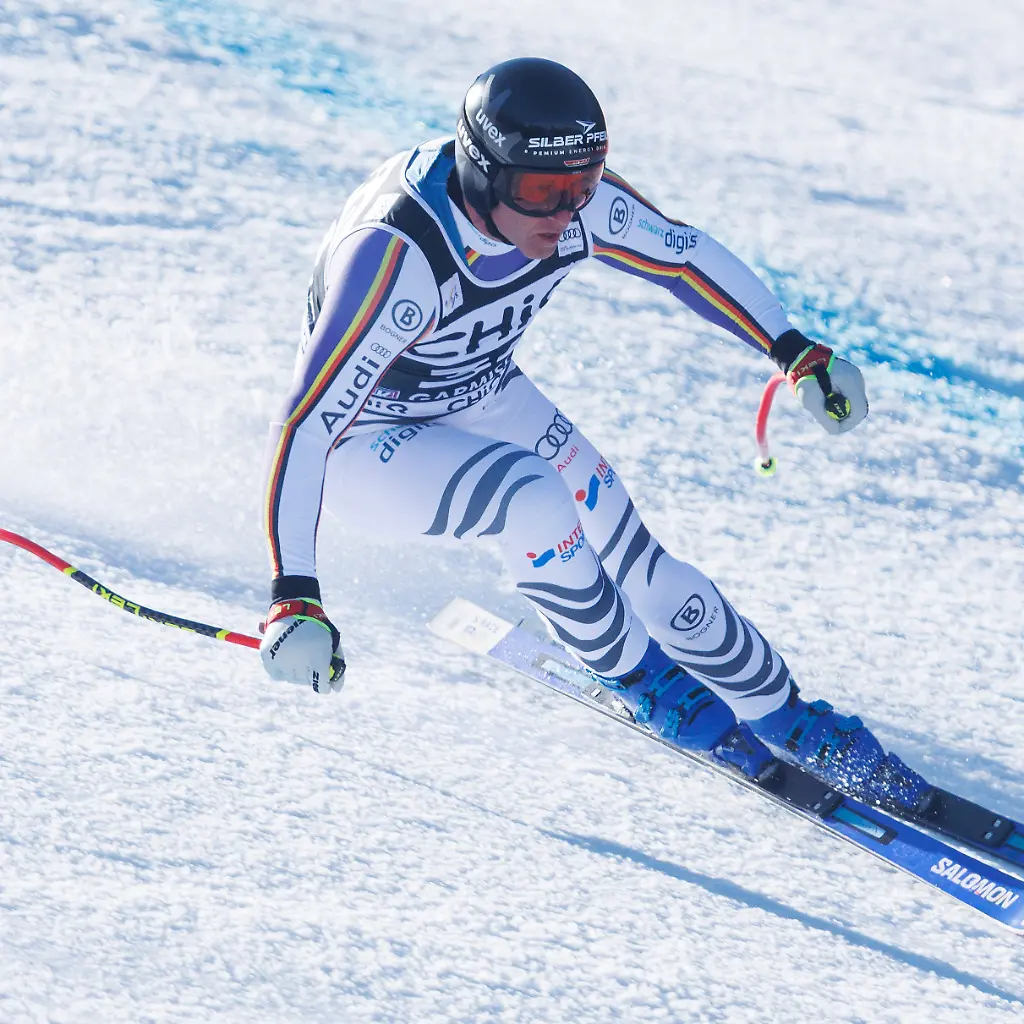 ALPINE-SKIING-FIS-WC-Garmisch-Partenkirchen-GARMISCH-PARTENKIRCHEN-GERMANY-27-FEB-26-ALPINE-SKIING-FIS-World-Cup-downhill-training-men-Image-shows-Romed-Baumann-GER