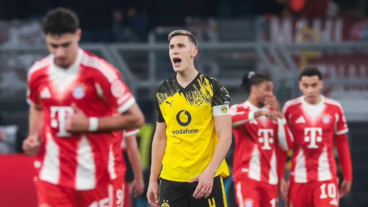 FC Bayern siegt in wildem Schlagabtausch gegen Borussia Dortmund