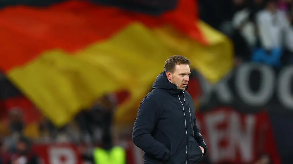 Soccer-Football-World-Cup-UEFA-Qualifiers-Group-A-Germany-v-Slovakia-Red-Bull-Arena-Leipzig-Germany-November-17-2025-Germany-coach-Julian-Nagelsmann-after-the-match-REUTERS-Lisi-Niesner