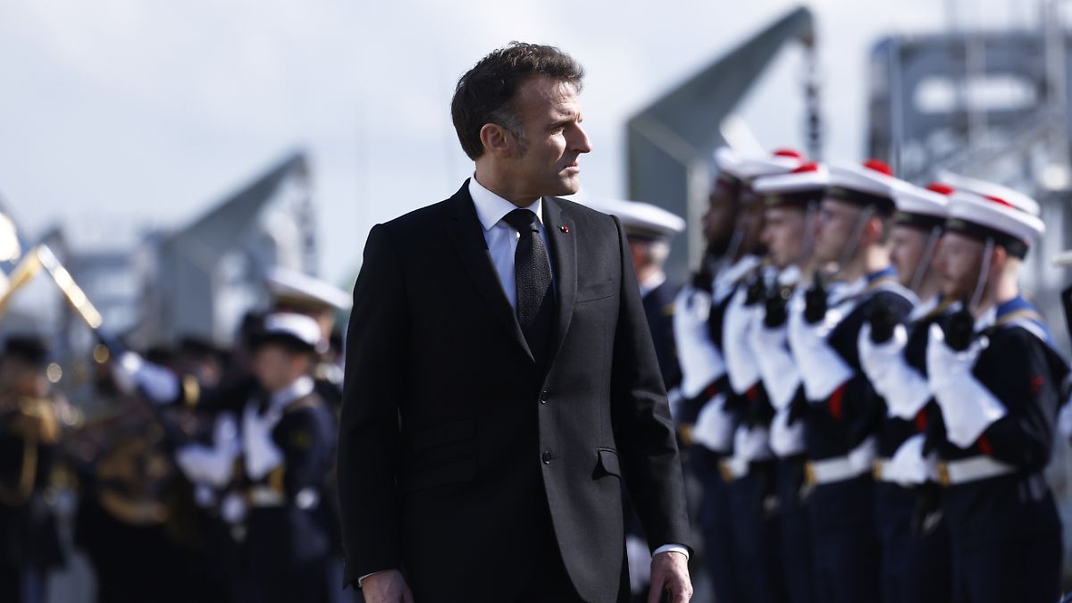 Macron kündigt gemeinsame Atom-Militärübungen mit Deutschland an