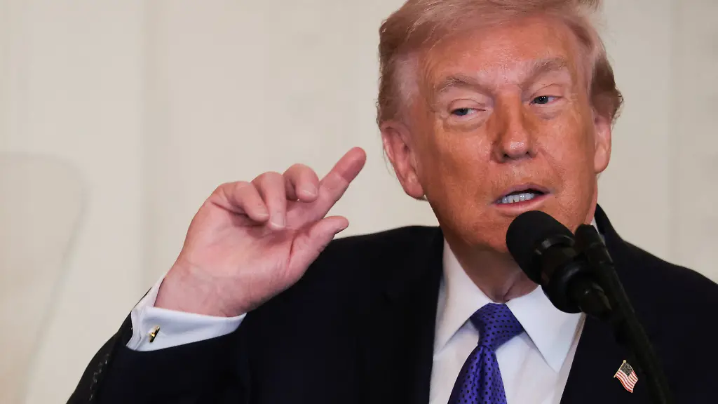 U-S-President-Donald-Trump-gestures-as-he-listens-to-the-sounds-of-a-construction-site-during-a-Medal-of-Honor-ceremony-at-the-White-House-in-Washington-D-C-U-S-March-2-2026