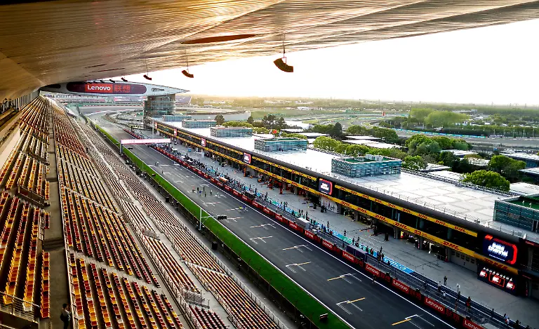 Track-impression-F1-Grand-Prix-of-China-at-Shanghai-International-Circuit-on-April-18-2024-in-Shanghai-China