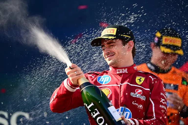 F1-Grand-Prix-of-Austria-Charles-Leclerc-of-Scuderia-Ferrari-celebrates-after-the-race-in-Spielberg-Styria-Austria-on-June-29-2025-during-the-12th-round-of-the-Formula-1-World-Championship-WM-Weltmeisterschaft-Spielberg-Styria-Austria-PUBLICATIONxNOTxINxFRA-Copyright-xAndreaxDiodatox-originalFilename-diodato-formula1250629-npBnW