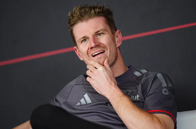 Formula-One-Aramco-Pre-Season-Testing-2026-Day-Three-Bahrain-International-Circuit-Audi-s-Nico-Hulkenberg-during-a-press-conference-on-day-three-of-Formula-One-Aramco-Pre-Season-Testing-at-Bahrain-International-Circuit-Sakhir-Picture-date-Friday-February-20-2026-Photo-credit-should-read-Bradley-Collyer-PA-Wire-RESTRICTIONS-Use-subject-to-restrictions-Editorial-use-only-no-commercial-use-without-prior-consent-from-rights-holder