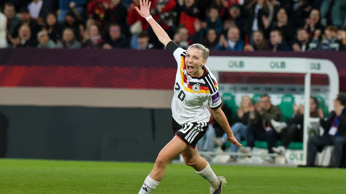 Tor-Party gegen Slowenien: DFB-Frauen feuern Ausrufezeichen bei Start in WM-Mission raus