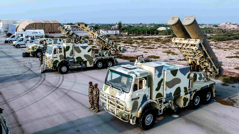 Iranas-Revolutionary-Guard-Corps-IRGC-launched-naval-drills-near-a-string-of-strategic-islands-controlled-by-Iran-but-claimed-by-the-UAE-amid-rising-tensions-with-the-US-A-The-manoeuvres-held-near-Abu-Musa-island-but-also-around-Greater-and-Lesser-Tunbs-come-two-weeks-after-the-United-States-boosted-its-military-presence-in-the-Gulf-The-additional-firepower-included-F-35-fighter-jets-and-a-marine-expeditionary-force-that-usually-consists-of-2-500-marines-and-at-least-two-warships-Bandar-Lengeh-Iran-August-2-2023-Photo-by-SalamPix-ABACAPRESS