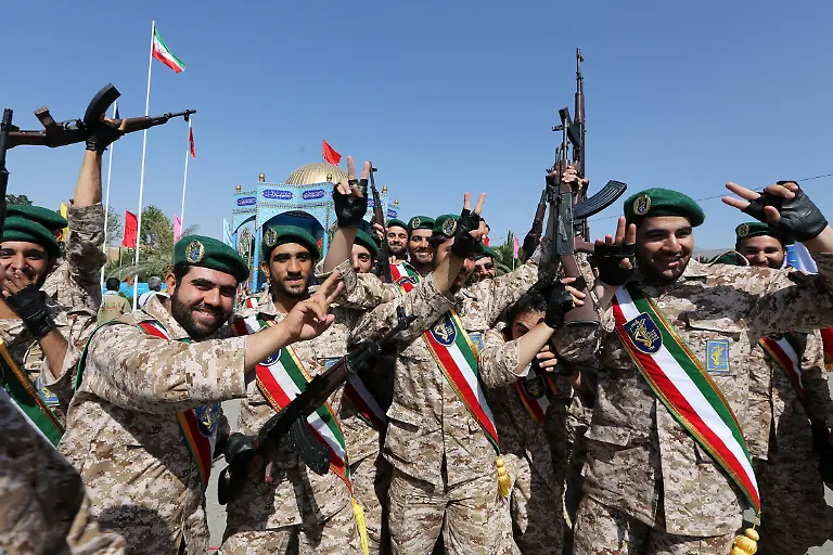 The-European-Union-has-added-Iran-s-Islamic-Revolutionary-Guard-Corps-IRGC-to-its-terrorist-list-in-response-to-Irans-deadly-crackdown-on-mass-protests-sending-a-powerful-message-of-condemnation-to-Tehran-The-IRGC-is-a-multi-branch-military-and-ideological-institution-tasked-with-safeguarding-Irans-ruling-system-Unlike-the-regular-army-its-primary-mandate-is-the-protection-of-the-Islamic-Republic-The-IRGC-controls-a-vast-economic-network-inside-Iran-and-oversees-the-Quds-Force-responsible-for-external-operations-as-well-as-the-Basij-which-plays-a-central-role-in-internal-repression-Tehran-Iran-28-01-2026-AKASBASHI-Sipa