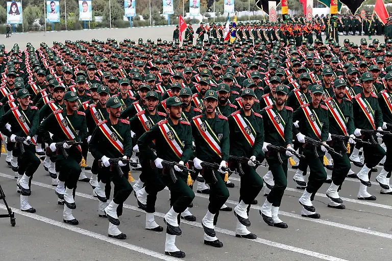 The-European-Union-has-added-Iran-s-Islamic-Revolutionary-Guard-Corps-IRGC-to-its-terrorist-list-in-response-to-Irans-deadly-crackdown-on-mass-protests-sending-a-powerful-message-of-condemnation-to-Tehran-The-IRGC-is-a-multi-branch-military-and-ideological-institution-tasked-with-safeguarding-Irans-ruling-system-Unlike-the-regular-army-its-primary-mandate-is-the-protection-of-the-Islamic-Republic-The-IRGC-controls-a-vast-economic-network-inside-Iran-and-oversees-the-Quds-Force-responsible-for-external-operations-as-well-as-the-Basij-which-plays-a-central-role-in-internal-repression-Tehran-Iran-28-01-2026-AKASBASHI-Sipa