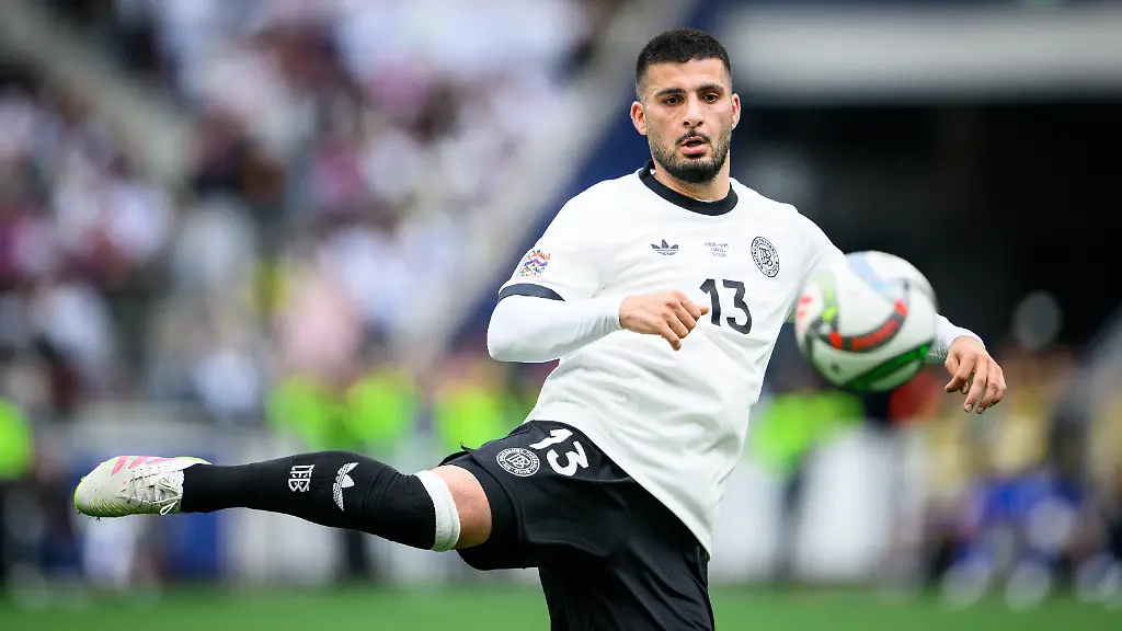 Deniz-Undav-of-Germany-controls-the-ball-GES-Fussball-UEFA-Nations-League-Spiel-um-Platz-3-Deutschland-Frankreich-08-06