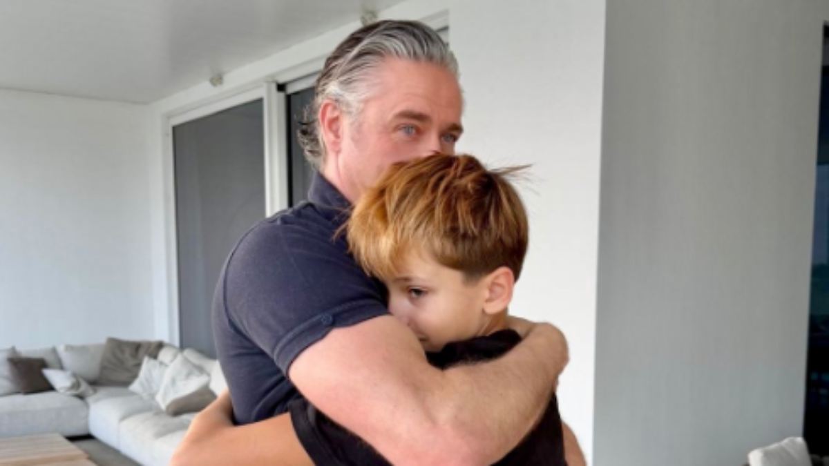 Difficult journey to Dubai: Franjo Pooth arrives at his son's home ...