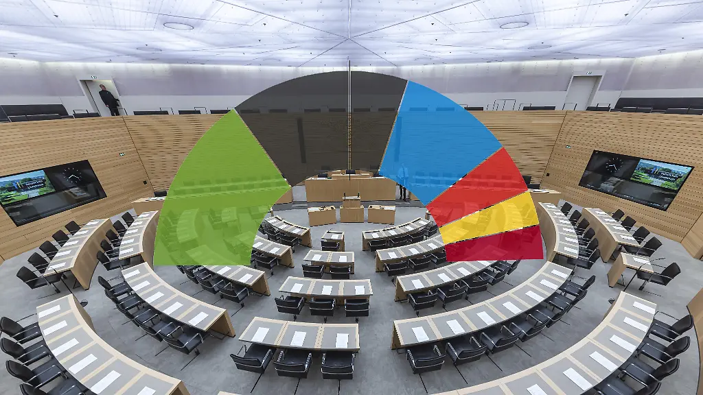 Blick-in-den-Plenarsaal-im-Stuttgarter-Landtag-Bild-Kollage-Welches-Parteienbuendnis-wird-in-Baden-Wuerttemberg-kuenftig-die-Regierungsverantwortung-uebernehmen