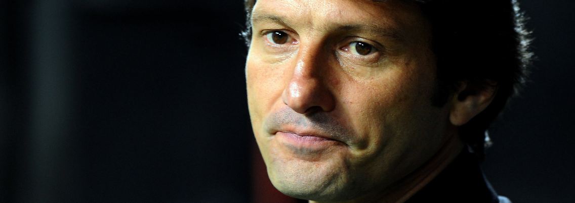 Gute Miene: Leonardo, Inter Mailands Trainer.