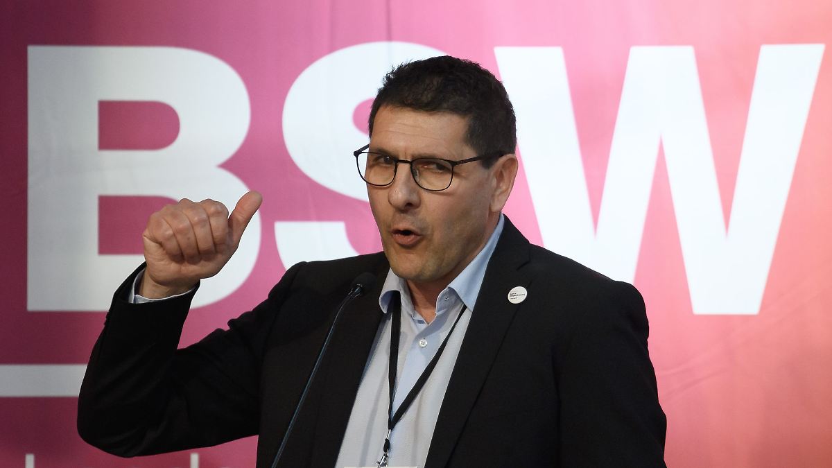 Au&szlig;en Frieden, innen Streit: BSW startet in Wahlkampf