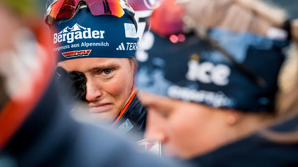 Sad-Marlene-Fichtner-of-Germany-after-the-Biathlon-World-Cup-race-mixed-doubles-relay-Nove-Mesto-na-Morave-Czech-Republic-January-24-2026