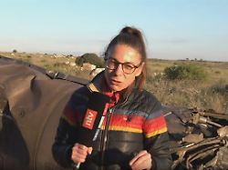 Raschel Blufarb in Israel: "Regnet Metallteile vom Himmel"