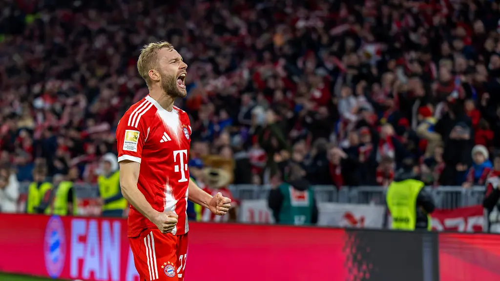 06-03-2026-Fussball-Bundesliga-2025-2026-25-Spieltag-FC-Bayern-Muenchen-Borussia-Moenchengladbach-in-der-Allianz-Arena-Muenchen-Konrad-Laimer-FC-Bayern-Muenchen-jubel-Waehrend-des-Spieles-duerfen-laut-DFL-Richtlinien-nur-max-15-Bilder-im-Internet-verwendet-werden-Ausgenommen-Bilddatenbanken-DFL-and-DFB-regulations-prohibit-any-use-of-photographs-as-image-sequences-and-or-quasi-video