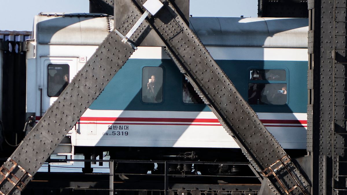 Zwischen China und Nordkorea fahren wieder Züge