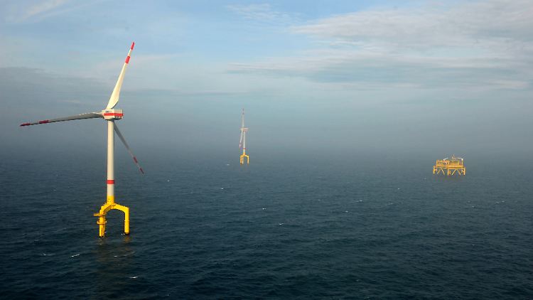 Deutschlands erster Offshore-Windpark wird am Donnerstag in der Nordsee in Betrieb genommen.