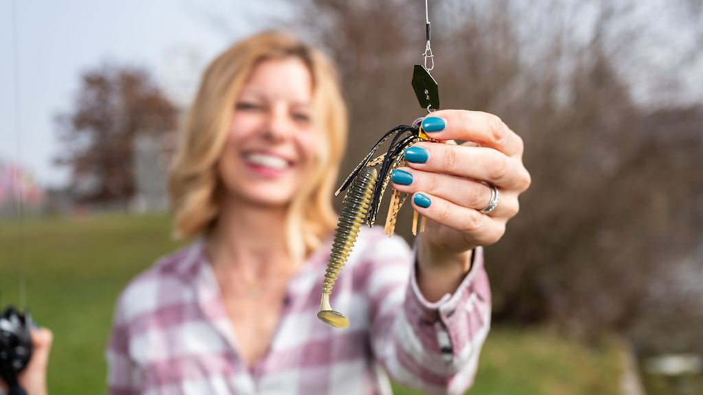 Immer mehr Frauen angeln