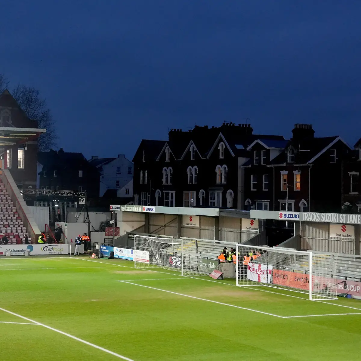 Exeter-City-v-Nottingham-Forest-Emirates-FA-Cup-Fourth-Round-St-James-Park-General-view-of-the-stadium-before-the-Emirates-FA-Cup-fourth-round-match-at-St-James-Park-Exeter-Picture-date-Tuesday-February-11-2025-See-PA-story-SOCCER-Exeter-Photo-credit-should-read-Adam-Davy-PA-Wire-RESTRICTIONS-EDITORIAL-USE-ONLY-No-use-with-unauthorised-audio-video-data-fixture-lists-club-league-logos-or-live-services-Online-in-match-use-limited-to-120-images-no-video-emulation-No-use-in-betting-games-or-single-club-league-player-publications
