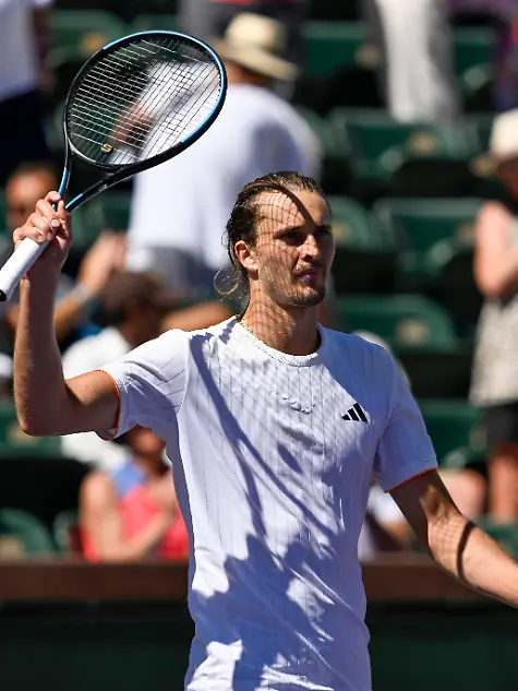 March-12-2026-Alexander-Zverev-GER-celebrates-after-defeating-Arthur-Fils-FRA-during-their-quarterfinals-match-at-the-BNP-Paribas-Open-held-at-the-Indian-Wells-Tennis-Garden-in-Indian-Wells-California-California