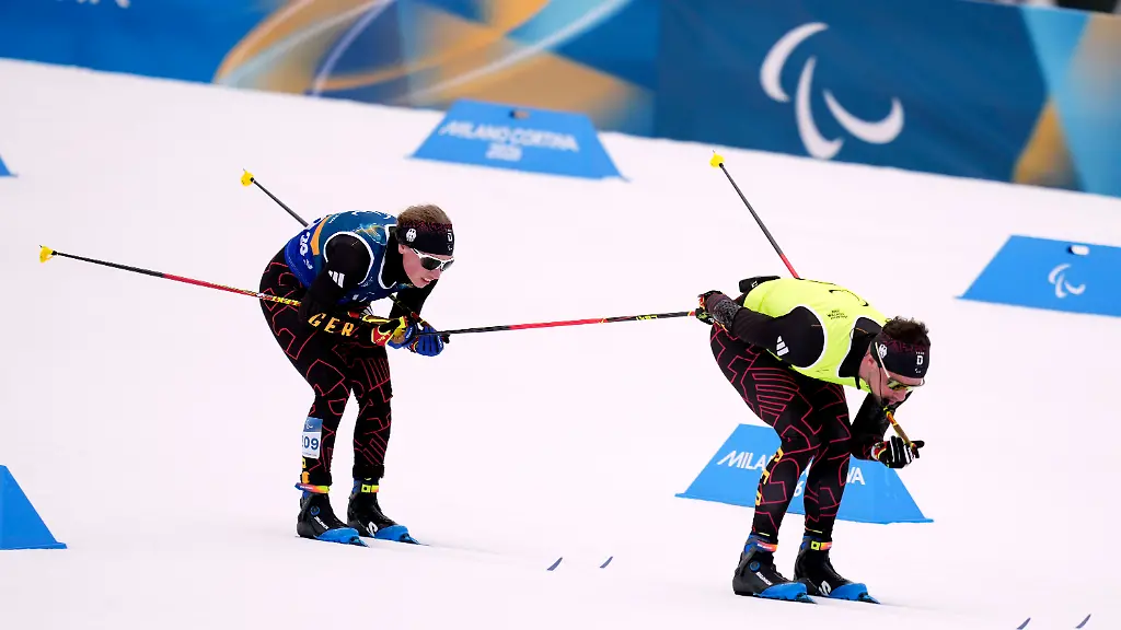 WALTER-Leonie-mit-KRASMAN-Christian-Team-GER-Ski-Langlauf-10-km-Frauen-Paralympische-Winterspiele-2026-Cortina-Milano-am-11-03