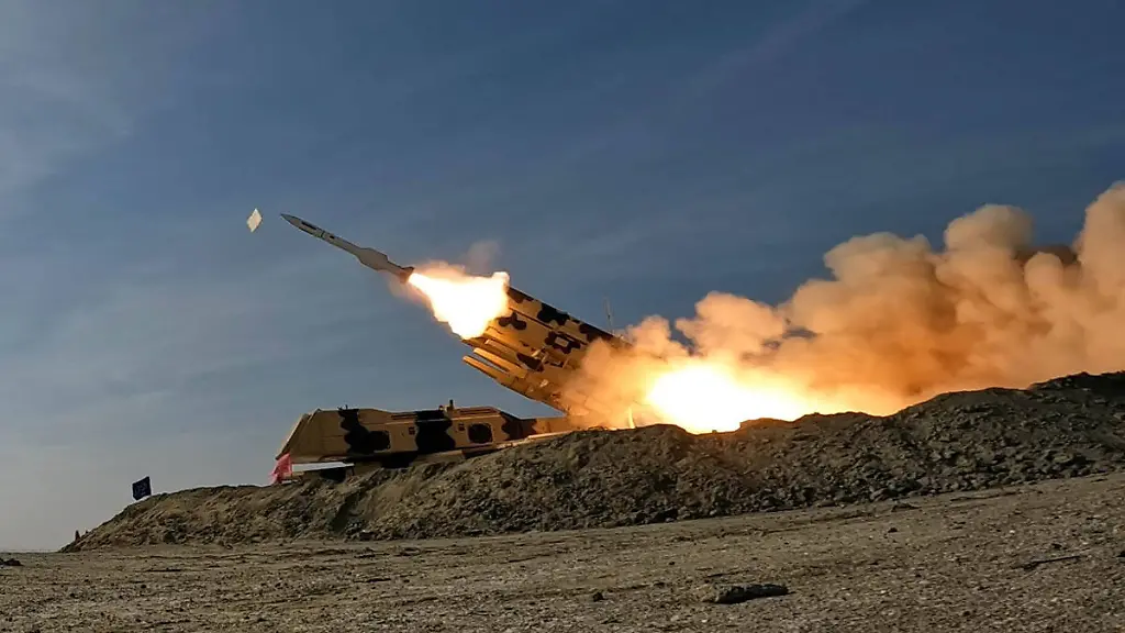 News-Themen-der-Woche-KW03-Iran-Militaeruebung-am-Persischen-Golf-January-19-2024-Undisclosed-Persian-Gulf-Iran-A-missile-being-launched-during-a-military-drill-at-an-undisclosed-location-in-the-Persian-Gulf-southern-Iran