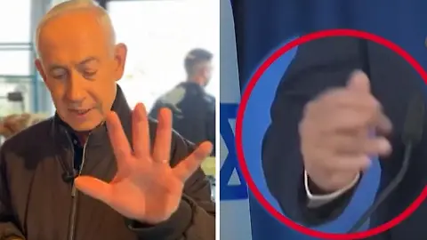 FingerzählenNetanjahu